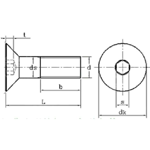 Винты металла нержавеющей стали болта крышки гнезда М4 наговора плоской головки