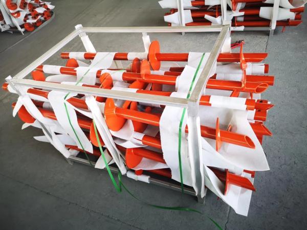 Foundation Repair Solutions Hot-DIP Galvanized Helical Piers Anchor