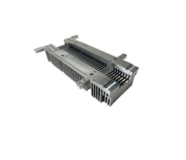 Industrial Large Extruded Aluminum Heatsinks Profile CNC Machining