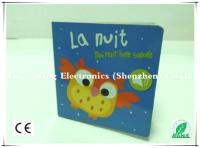 Módulo del libro de 6 del botón sonidos del animal para Eductational del niño interior que aprende el libro