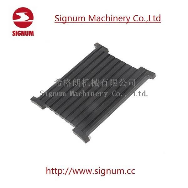 ISO9001 Railroad Fasteners Rail Plastic Plate