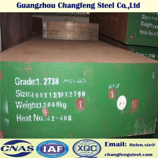 Structural Pre - Hardened Plastic Mold Steel / 1.2738 718 P20+Ni Die Steel Plate