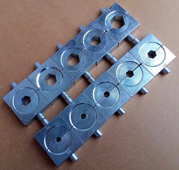 electric motor hydraulic steel wire rope crimper tool for crimping stainless cable wire ropes with ferrule and fittings