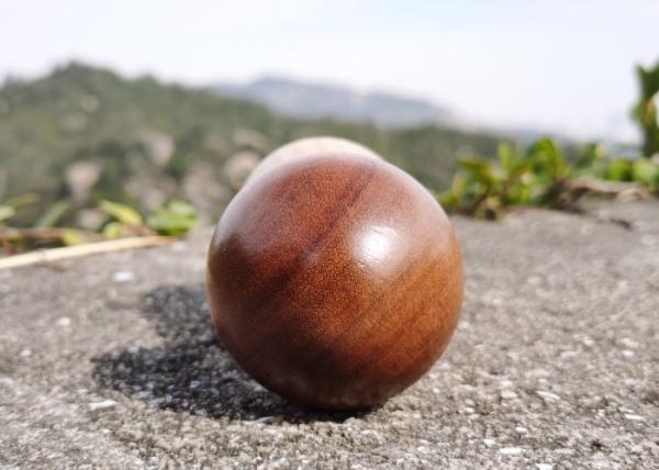 Mushroom-Shaped Adjustable Salt & Pepper Grinder With Ceramic Core And Wood Jar