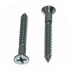 zinc coated square flat head self drilling screw with wing