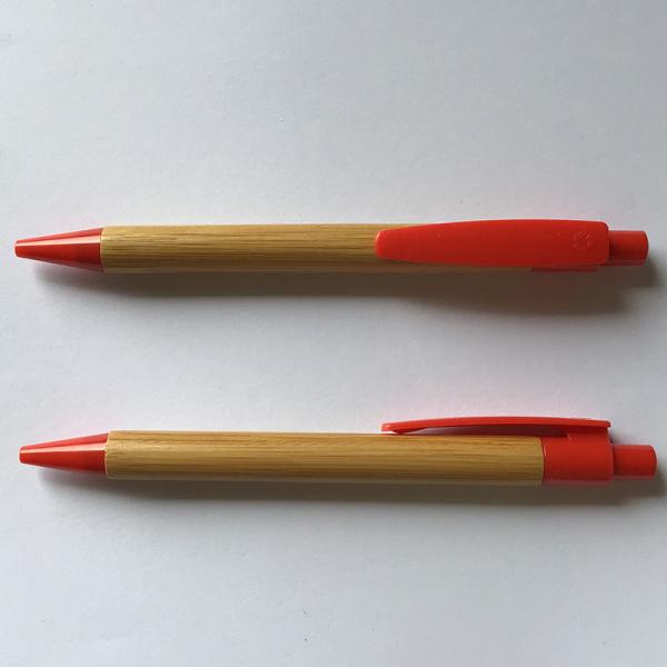 Recycled bamboo pen and customized silk printing logo or for promotion