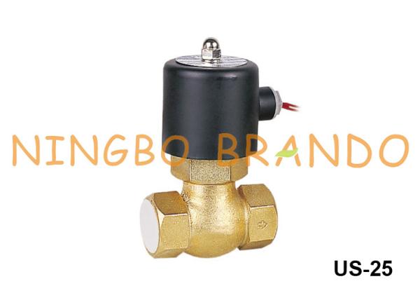 tipo válvula de solenoide 1 de 2L-25 US-25 Uni-D do controle do vapor 24VDC 220VAC