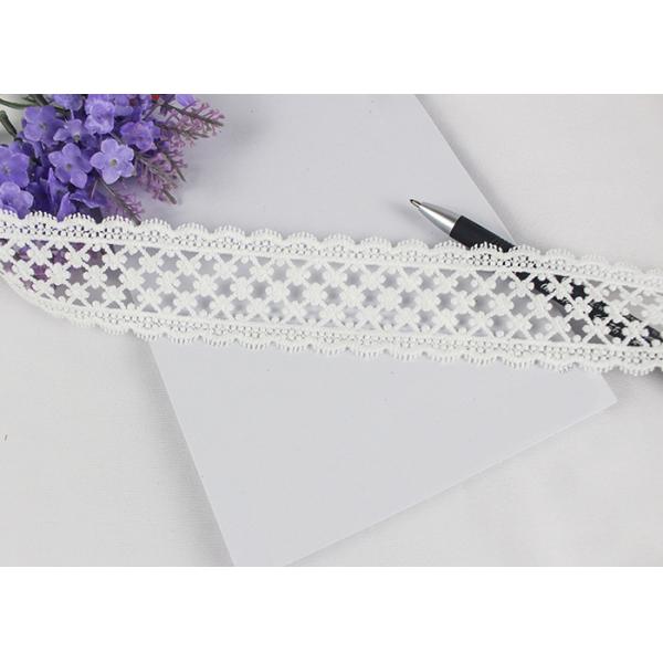 100% хлопок отделки шнурка винтажного чувствительного вязания крючком флористическое для Бридал рубашки вуали/младенца