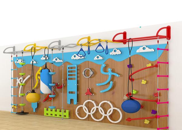 Outdooor Wooden Climbing Wall Outdooor Indoor Preschool Playground Equipment