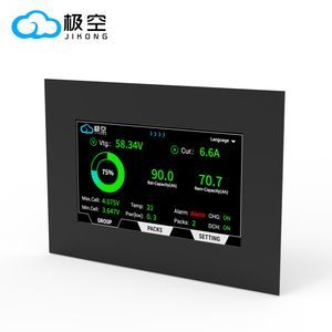 Jikong Inverter BMS Accessories 4.3 Inch Smart Touch Screen LCD Display for V19 Household Energy BMS Active Balance Jkbms 8s 16s