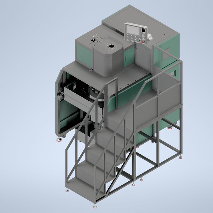 5kg Integrated Gold Leaf Making Machine 380V Precious Metal Melting Flake Cutting Equipment