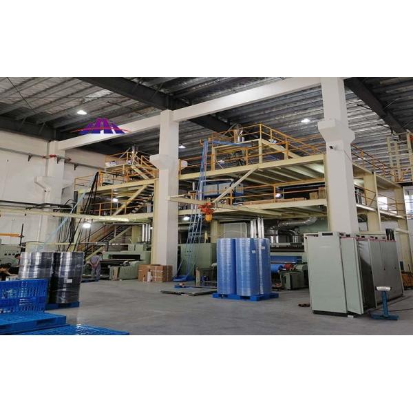 150m/Min 380V Non Woven Fabric Making Line Nonwoven Textile Machinery