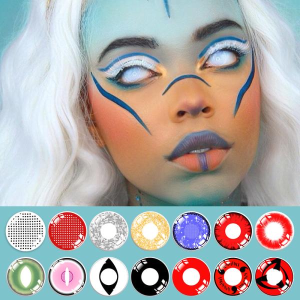 Magic Color Prescription Cosplay Contact Lens Uniqso Makima 14.5mm
