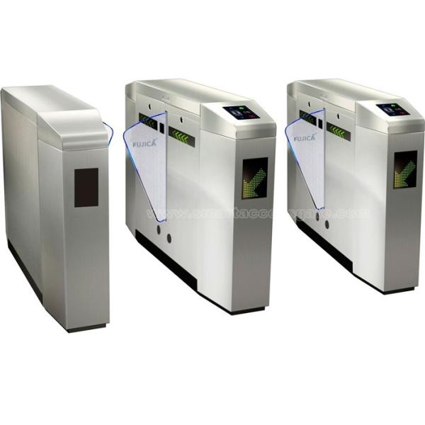 Retractable Flap Barrier Gate / Access Control Security Turnstiles