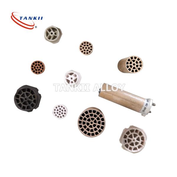 Ceramic Rugged Bayonet Furnace Heating Element Vertical Mounting