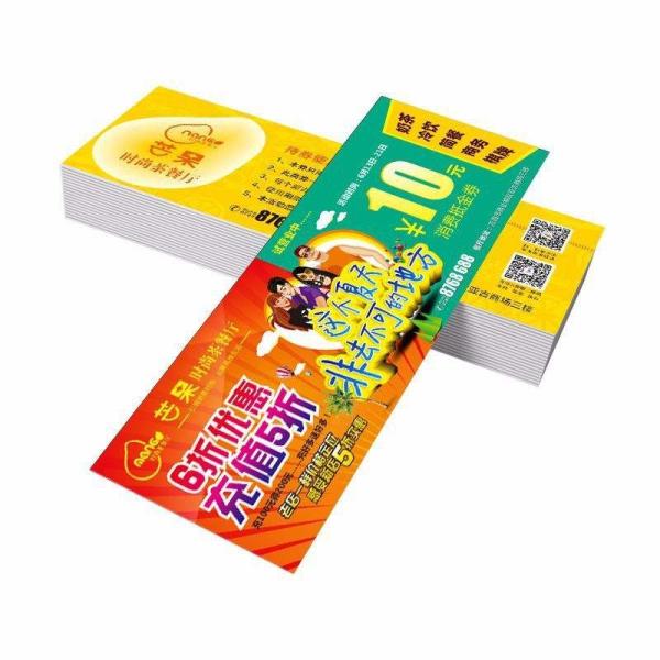 Discount Coupon Custom Printing Services Soft Cover Book Printing