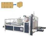 máquina Semi-auto de Gluer de la carpeta de la caja para la formación de la caja de envío fácil actuar la máquina