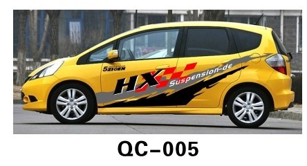 Decorative Car Body Sticker QC-005A / Car Decoration