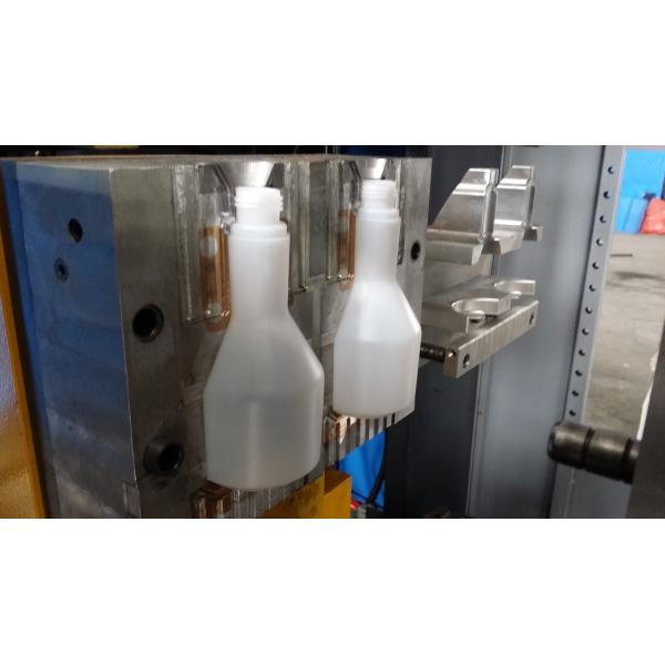 Two Cavity Plastic Container Manufacturing Machine Easy To Operate / Maintenance