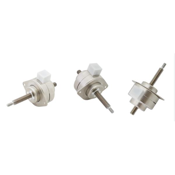 36mm Micro Linear Stepper Motor 12V High Thrust Through Shaft Screw Motor