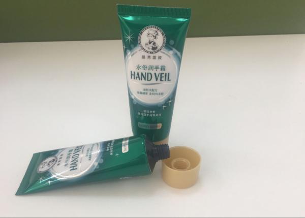 tubo 50g de empacotamento cosmético laminado barreira de aluminização para o creme da mão