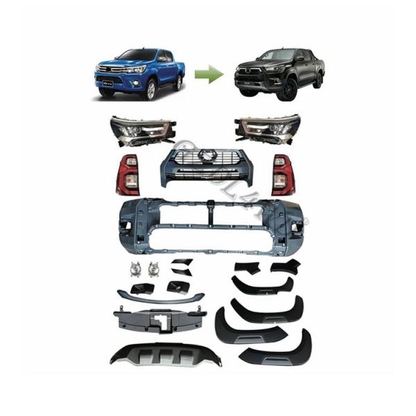 Новообращенный 2015-2019 Тойота Hilux Revo к наборам 2021 подтяжки лица Hilux