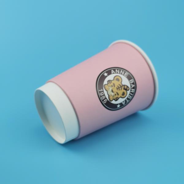 12oz Hot Coffee 89MM Disposable Bubble Tea Cups