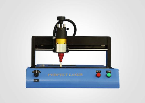 Máquina de marcação elétrica 190 * 120mm 100W do metal de aço para placas de identificação