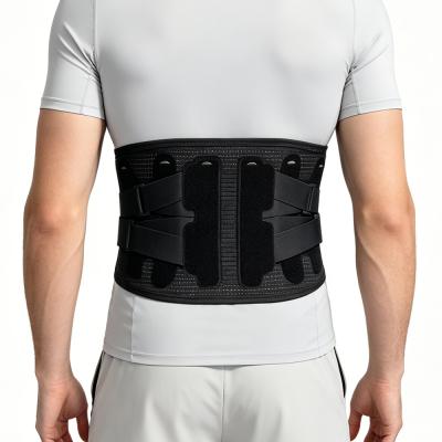 Detachable Support Strips Lumbar Support Belt Men Lower Back Pain Brace