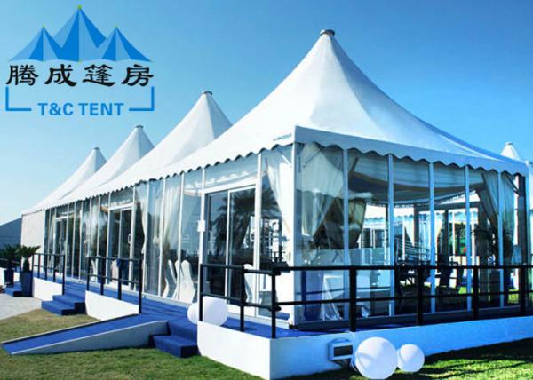 Luxury Pagoda Canopy Tent Choosable Tent Shape For Wedding Ceremony And Catering Events