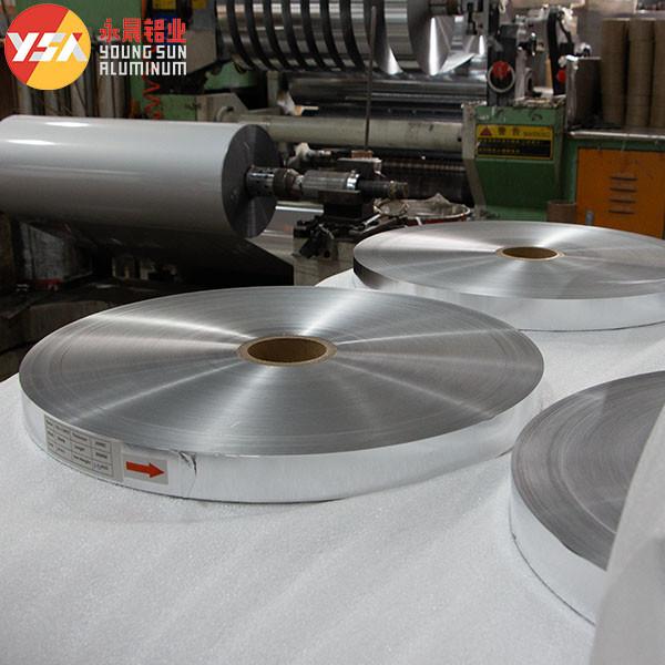 Corte de filme laminante AL+PET para matéria-prima de conduta flexível