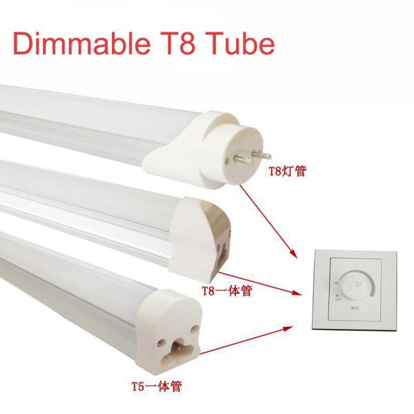 Dimmable 9W 600mm T8 led tubes split type 2FT led tube lamps 0.6m Epistar SMD2835 T8 Led indoor lighting 110V / 200-240V