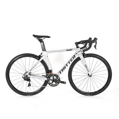 22 Speed Racing Bicycle 700C for Men Carbon Fiber Frame and V Brake