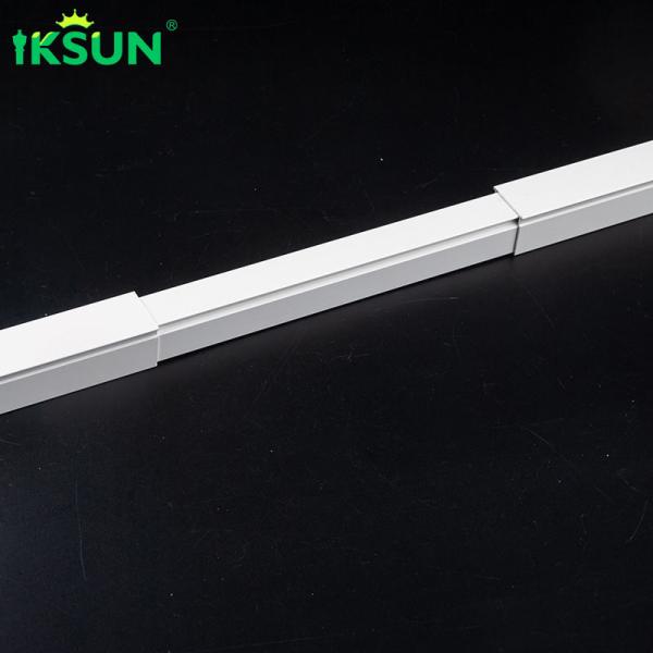 Extrusion Wall Mount Telescopic Curtain Track Ripple Fold Aluminium Material