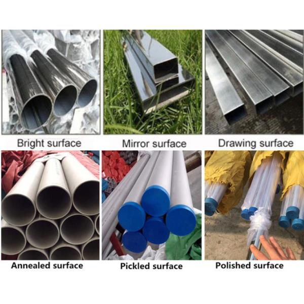 Annealed Stainless Steel Welded Pipe JIS SUS202 SUS301 SUS302 SCH40 Seamless Bright