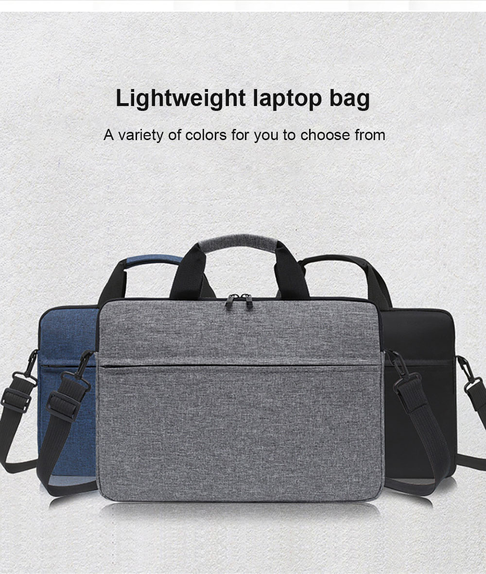 Business Casual Waterproof Laptop Bag Nylon Tablet Cover with Zipper & Shoulder Strap Portable Inch Work Bag Wholesale OEM/ODM/Private Label