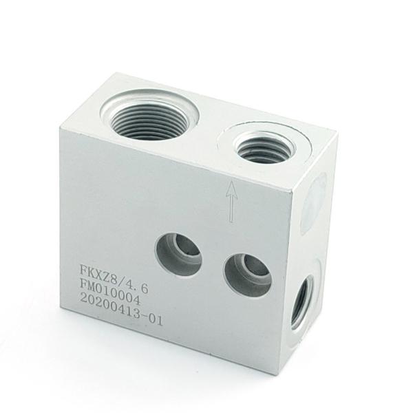 RoHs Stainless Steel Customized CNC Milling Hydraulic Manifold Valve Blocks by Ningbo