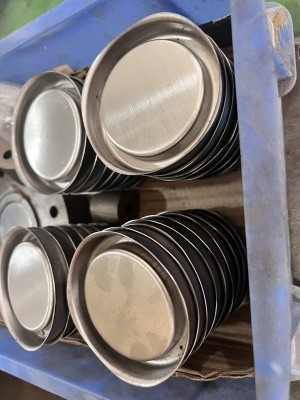 Tinplate Bottom Cover Round Metal Tin Motor Cover