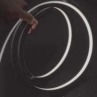 Recourbement BLANC de la verticale 3500K 1615 de LED de corde noire de lampe au néon
