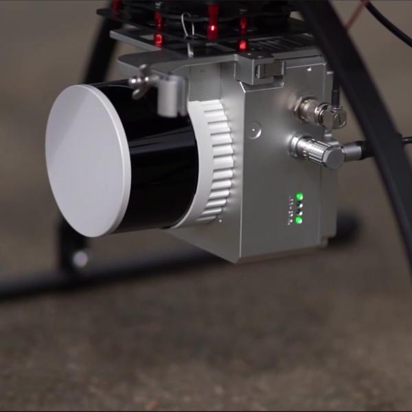 Land Mapping UAV Payload Drone LiDAR Surveying Geosun Partner In Indian Multi Rotor