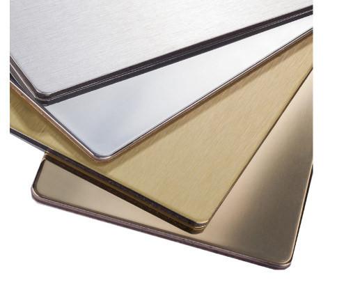 Quadrado de lustro químico 6000mm PVDF de RoHS que revestem o ACP