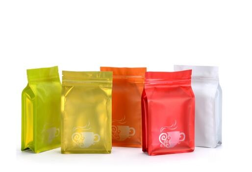 Transparent aluminum foil zipper stand up pouch/plastic packaging ziper bags with window