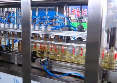 2000mm Automatic Lubricant Filling Machine 3.0KW Oil Bottle Packing Machine