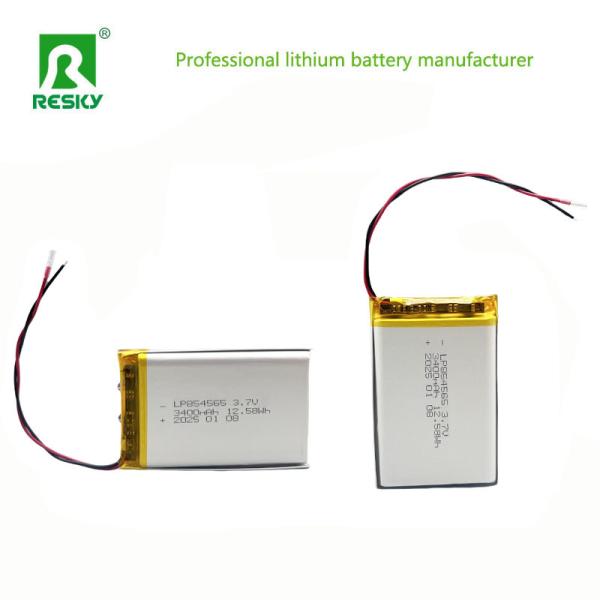 Lithium Polymer Battery Cell 3400mAh 3.7V Pouch Lipo Li-Polymer Batteries
