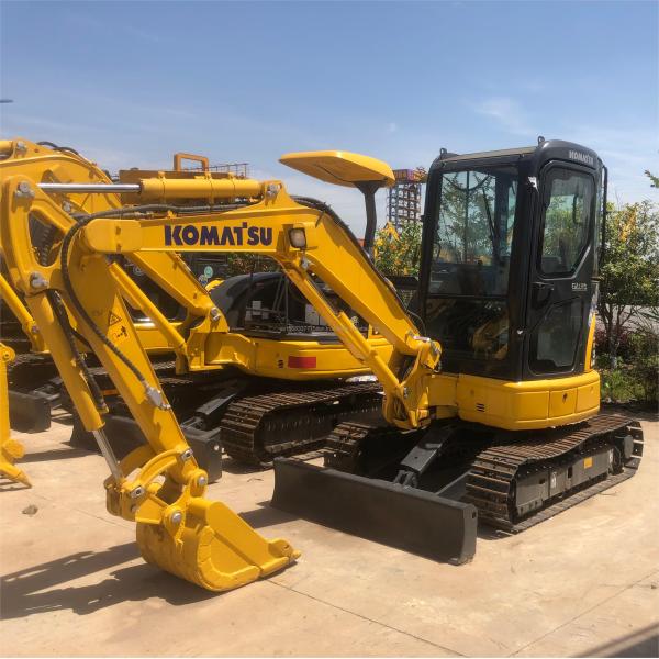 Small Hydraulic Excavator Komatsu PC35 3.5Ton Used Excavator with 0.2M³ Bucket Capacity