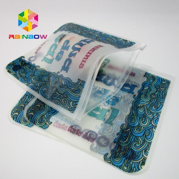 Изготовленный на заказ Свимвеар пакуя сумки молнии бикини ПВК