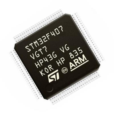 Microcontrolador de STMicroelectronics STM32F407VGT7TR LQFP100 MCU