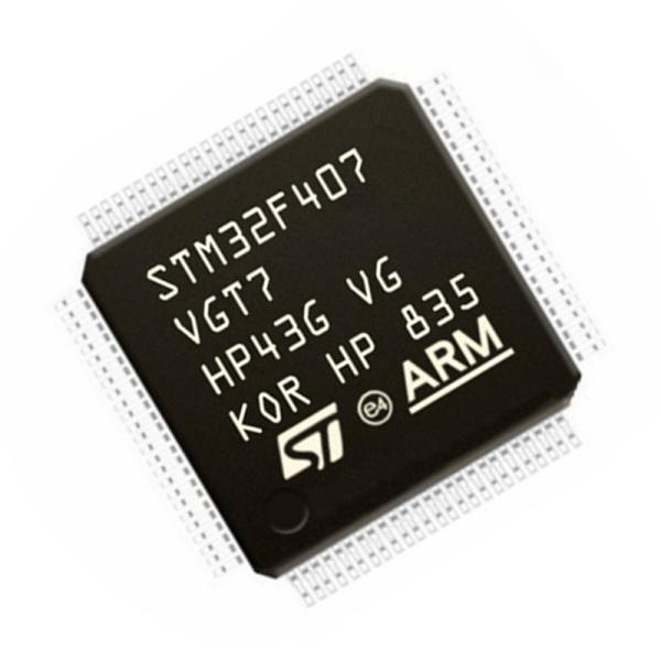 Microcontrolador de STMicroelectronics STM32F407VGT7TR LQFP100 MCU