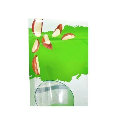 Sacos laminados PVDC revestidos com fecho de gravura lisa de 100 mic para embalagens de nozes e lanches para cães