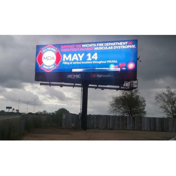 Outdoor Full Color LED Display P6 LED Display Screen with  3840hz High Refresh Rate and 6000 brightness